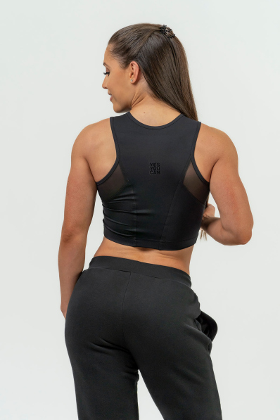 NEBBIA • Dámsky crop top INTENSE Mesh • NEBBIAshop.sk 2