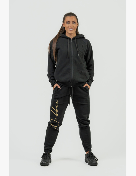 NEBBIA • Felpa sportiva da donna con cappuccio INTENSE Signature • NEBBIAshop.it