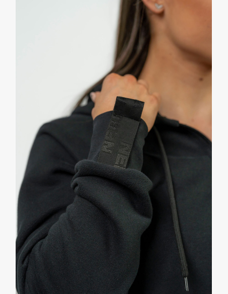 NEBBIA • Felpa sportiva da donna con cappuccio INTENSE Signature • NEBBIAshop.it