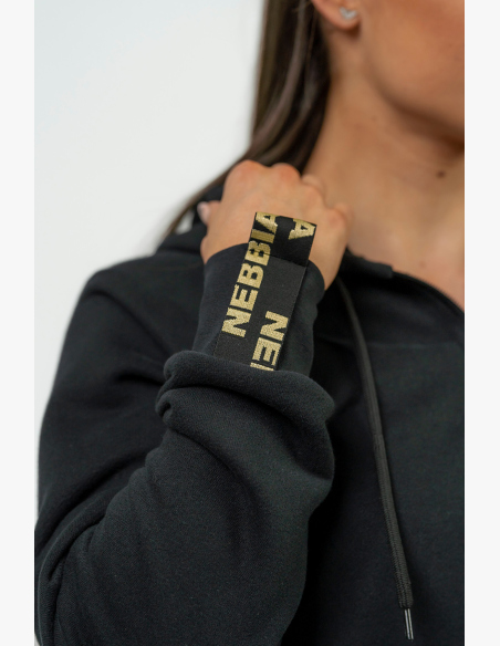 NEBBIA • Felpa sportiva da donna con cappuccio INTENSE Signature • NEBBIAshop.cz