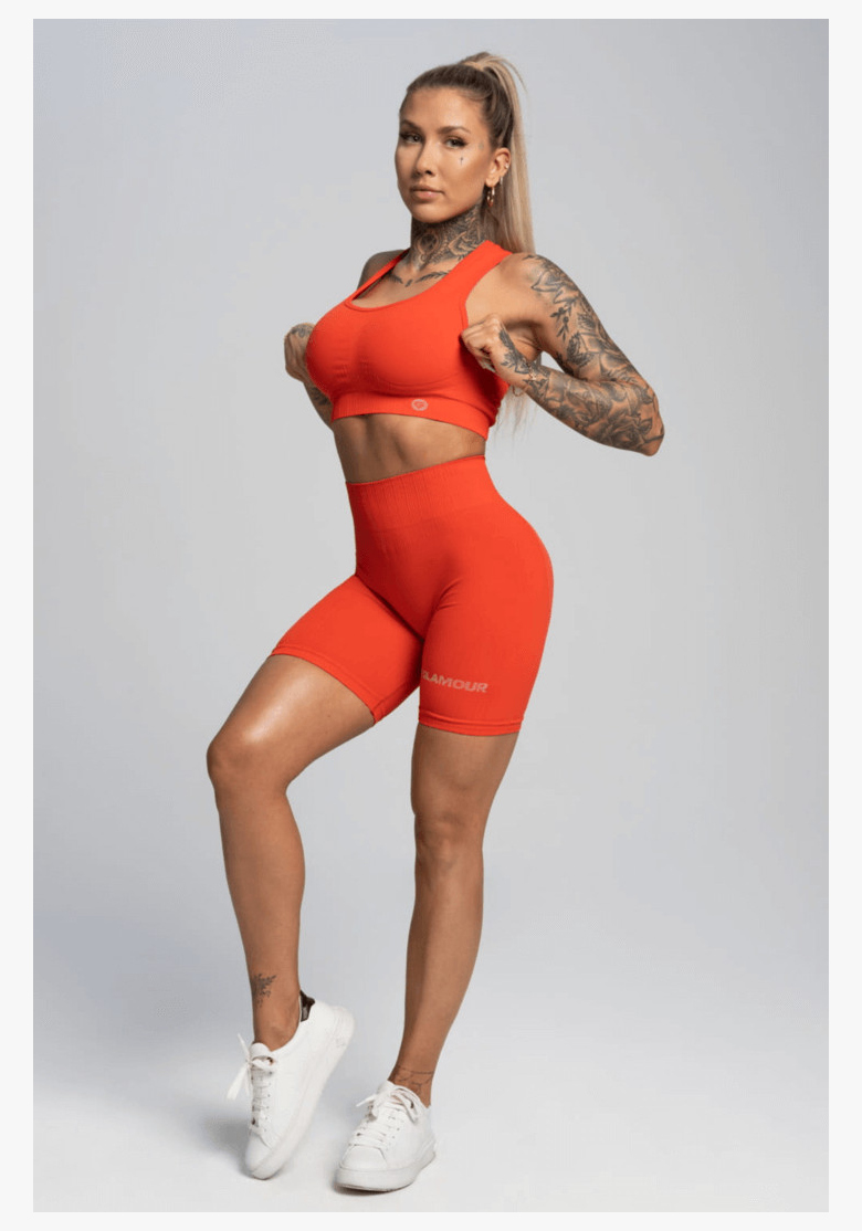 Kraťasy Gym Glamour Bikery Push Up • Nebshop.sk Kraťasy Gym Glamour Bikery Push Up • Nebshop.sk