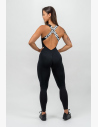 Neodmysliteľne najlepší outfit pre tvoj tréning v posilňovni. Dámsky fitness overal disponuje presným strihom, spolu s výrazným hlbokým výstrihom na chrbte a Scrunch butt efektom