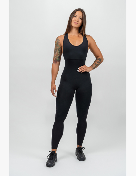 NEBBIA • Športový overal GYM RAT čierna • Nebshop.sk
