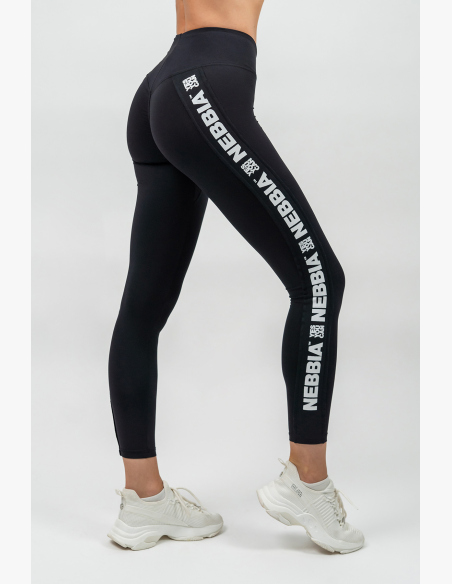 NEBBIA • Legíny s vysokým pásom ICONIC čierna • Nebshop.sk