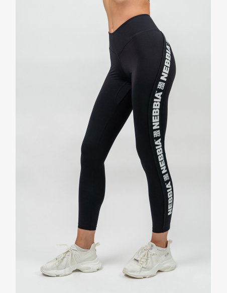 NEBBIA • Legíny s vysokým pásom ICONIC čierna • Nebshop.sk