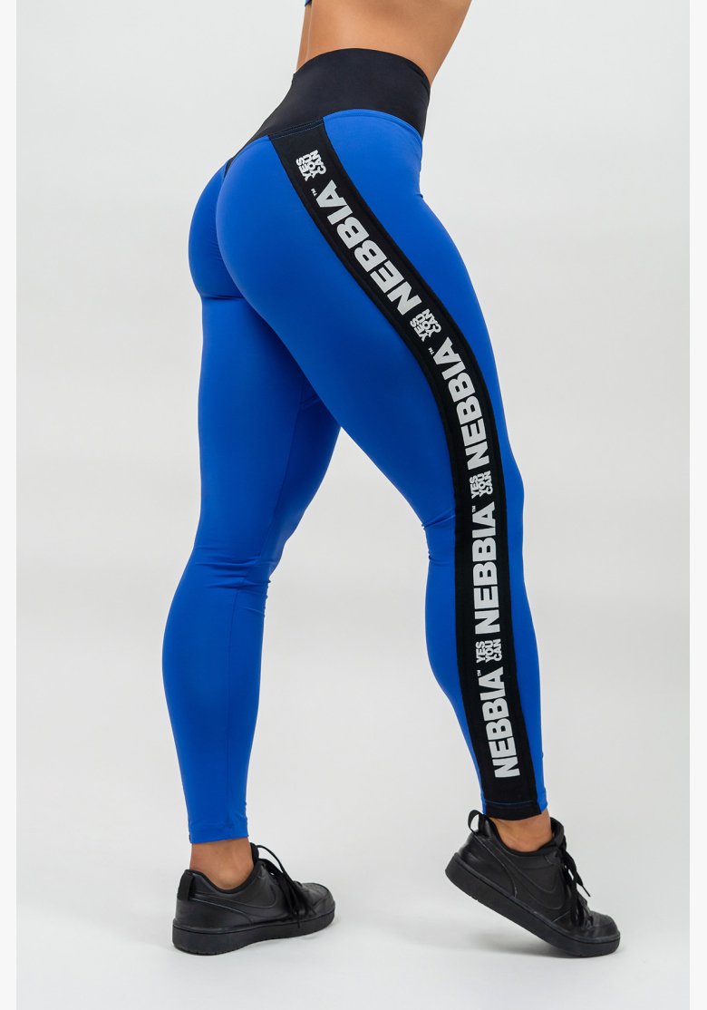 NEBBIA • Leggings a vita alta ICONIC blu • Nebshop.it NEBBIA • Leggings a vita alta ICONIC blu • Nebshop.it