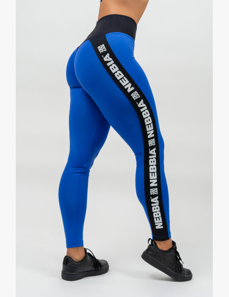 NEBBIA • Leggings a vita alta ICONIC blu • Nebshop.it