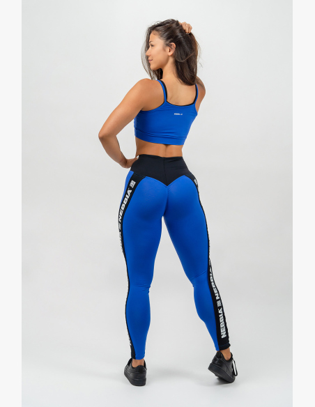 NEBBIA • Leggings a vita alta ICONIC blu • Nebshop.it