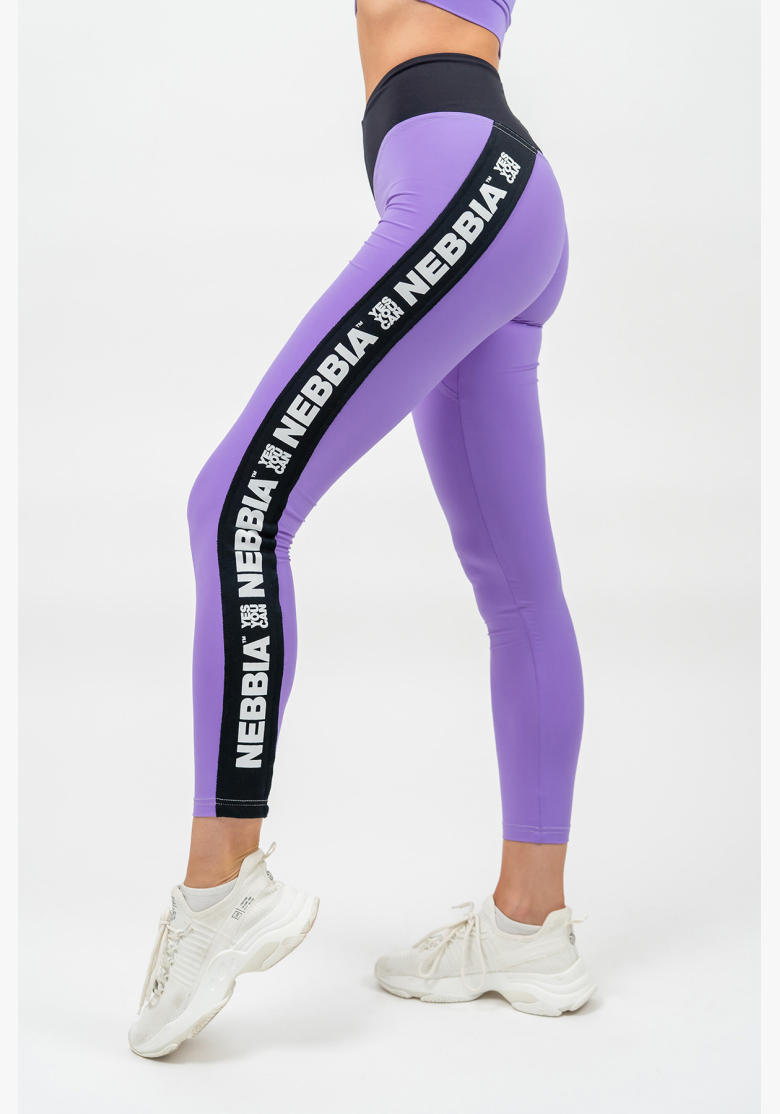 NEBBIA • Legíny s vysokým pásom ICONIC lila • Nebshop.sk NEBBIA • Legíny s vysokým pásom ICONIC lila • Nebshop.sk