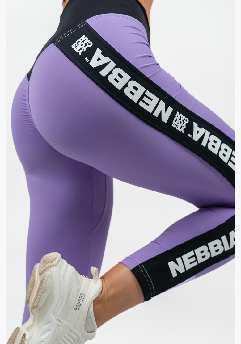 NEBBIA • Legíny s vysokým pásom ICONIC lila • Nebshop.sk NEBBIA • Legíny s vysokým pásom ICONIC lila • Nebshop.sk