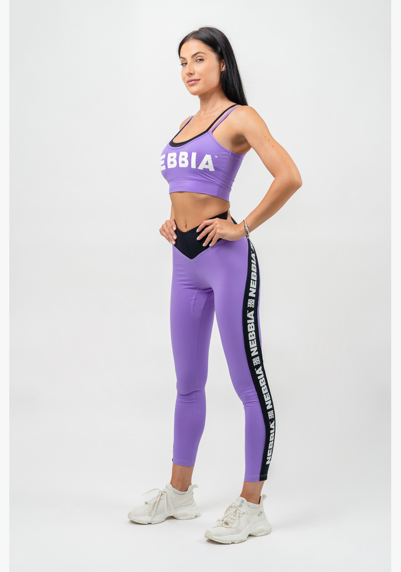 NEBBIA • Legíny s vysokým pásom ICONIC lila • Nebshop.sk NEBBIA • Legíny s vysokým pásom ICONIC lila • Nebshop.sk