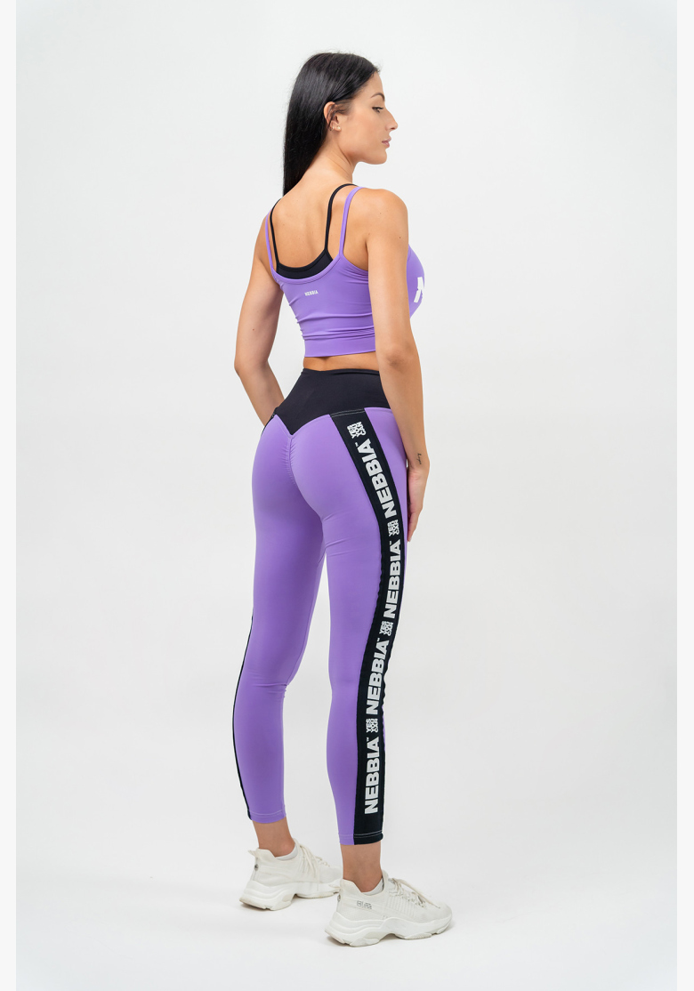 NEBBIA • Legíny s vysokým pásom ICONIC lila • Nebshop.sk NEBBIA • Legíny s vysokým pásom ICONIC lila • Nebshop.sk