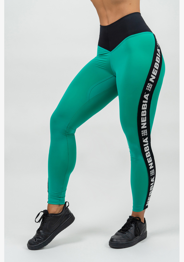 NEBBIA • Legíny s vysokým pasem ICONIC zelená • Nebshop.sk NEBBIA • Legíny s vysokým pasem ICONIC zelená • Nebshop.sk