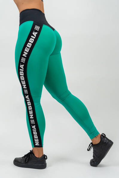 NEBBIA • Leggings high waist ICONIC verde • Nebshop.cz 2