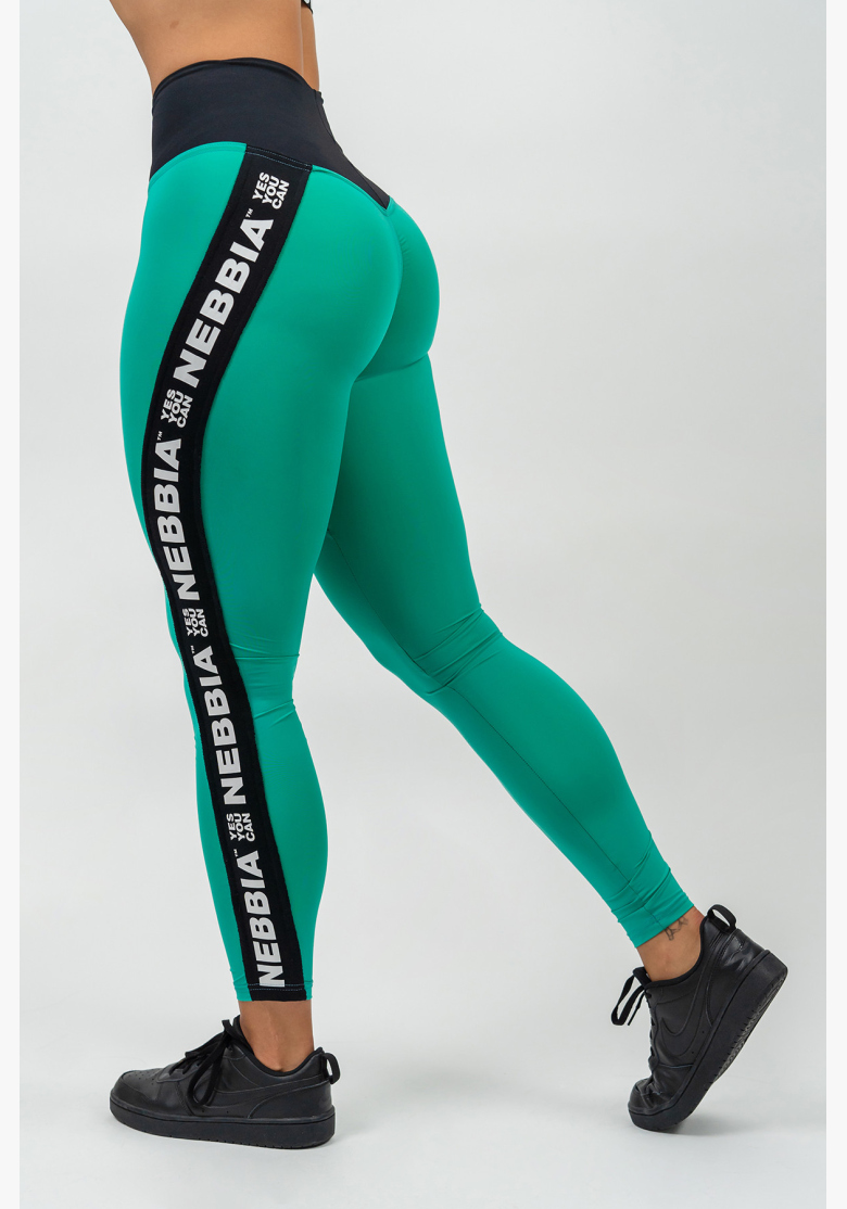 NEBBIA • High-waisted ICONIC leggings green • Nebshop.cz NEBBIA • High-waisted ICONIC leggings green • Nebshop.cz