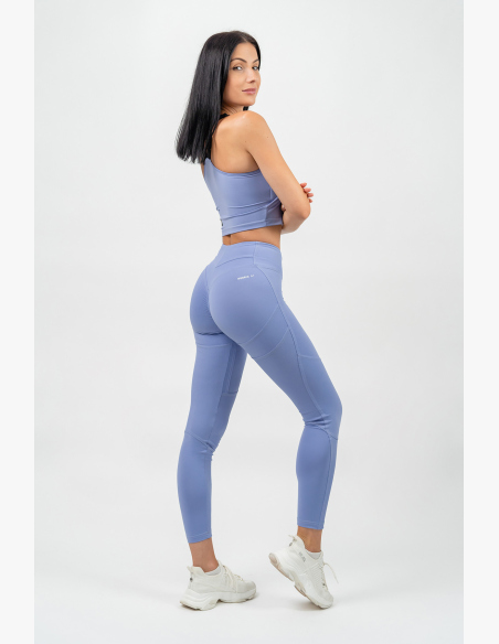 NEBBIA • Vyztužená športová podprsenka s vysokou oporou GYM TIME fialová • Nebshop.sk