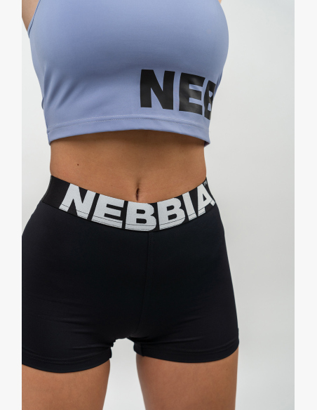 NEBBIA • Vyztužená športová podprsenka s vysokou oporou GYM TIME fialová • Nebshop.sk