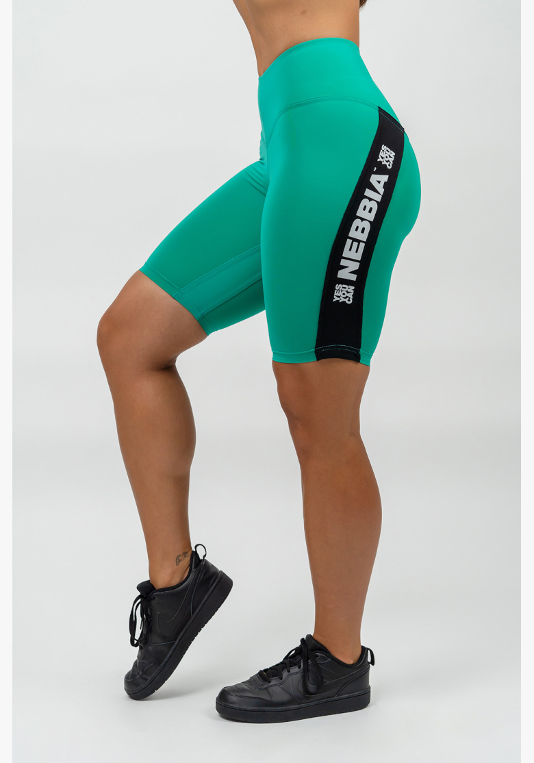 NEBBIA • Pantaloni ciclismo a vita alta ICONIC verde • Nebshop.cz NEBBIA • Pantaloni ciclismo a vita alta ICONIC verde • Nebshop.cz