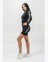 Like a second skin - this black sports top adapts to your body in just that way, allowing you to achieve maximum performance during your training.