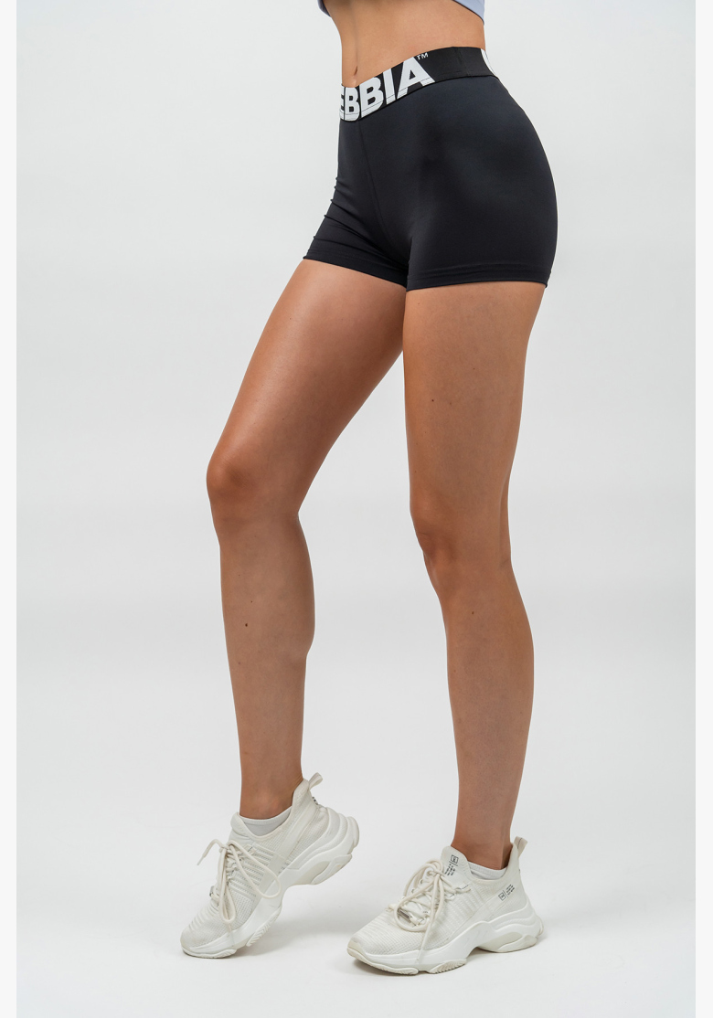 NEBBIA • Fitness šortky s vysokým pasem GLUTE PUMP čierna • Nebshop.sk NEBBIA • Fitness šortky s vysokým pasem GLUTE PUMP čierna • Nebshop.sk