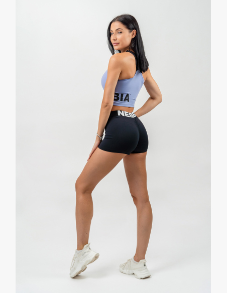 NEBBIA • Pantaloni da fitness a vita alta GLUTE PUMP neri • Nebshop.it