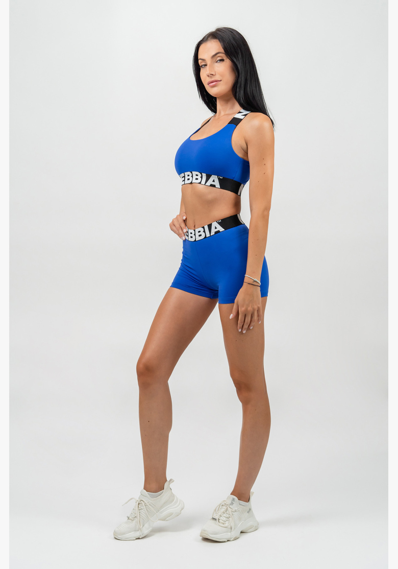 NEBBIA • Pantaloni fitness a vita alta GLUTE PUMP blu • Nebshop.cz NEBBIA • Pantaloni fitness a vita alta GLUTE PUMP blu • Nebshop.cz