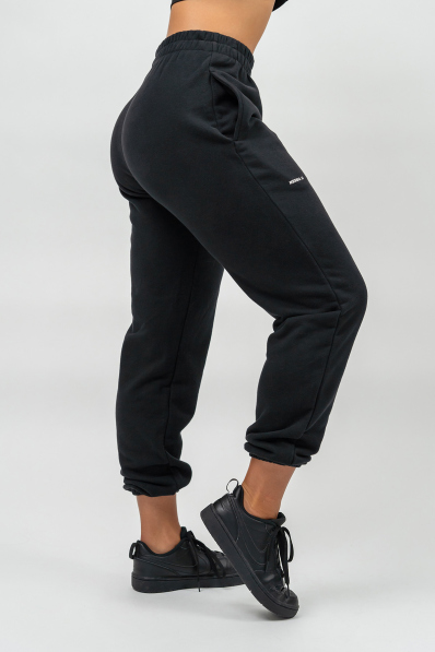 NEBBIA • Pantaloni sportivi larghi GYM TIME neri • Nebshop.cz 2