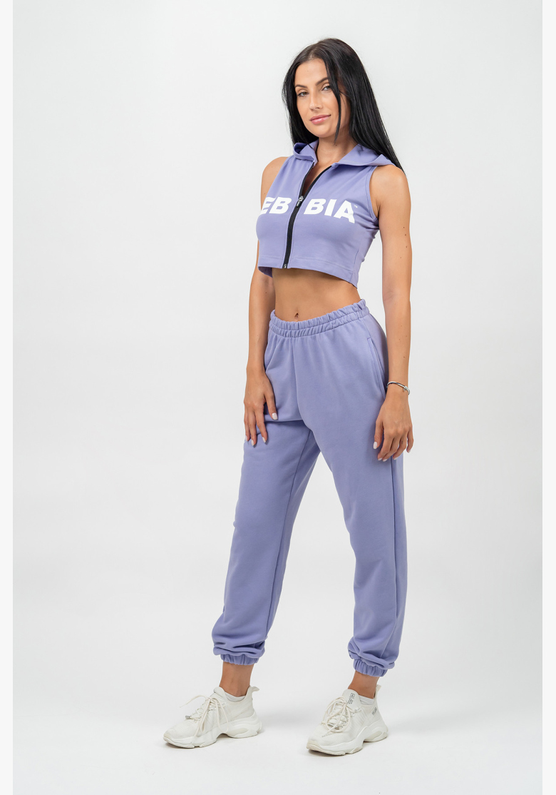 NEBBIA • Športové voľné tepláky GYM TIME fialová • Nebshop.sk NEBBIA • Športové voľné tepláky GYM TIME fialová • Nebshop.sk