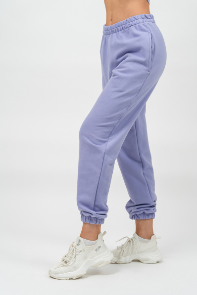 NEBBIA • Sportovní volné tepláky GYM TIME fialová • Nebshop.cz