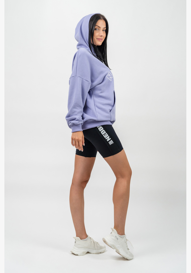 NEBBIA • Felpa oversize con cappuccio GYM RAT viola • Nebshop.cz NEBBIA • Felpa oversize con cappuccio GYM RAT viola • Nebshop.cz