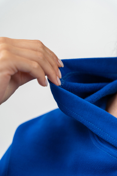 NEBBIA • Oversize mikina s kapucí GYM RAT modrá • Nebshop.sk 2