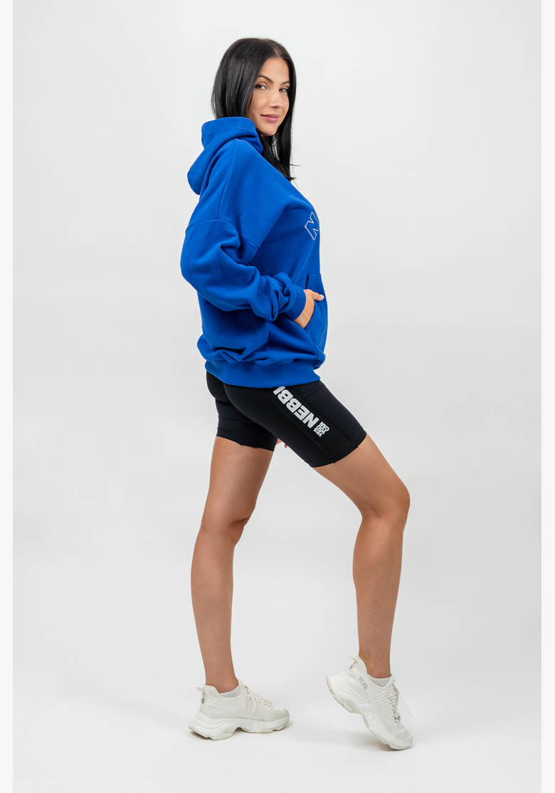 NEBBIA • Felpa oversize con cappuccio GYM RAT blu • Nebshop.cz NEBBIA • Felpa oversize con cappuccio GYM RAT blu • Nebshop.cz