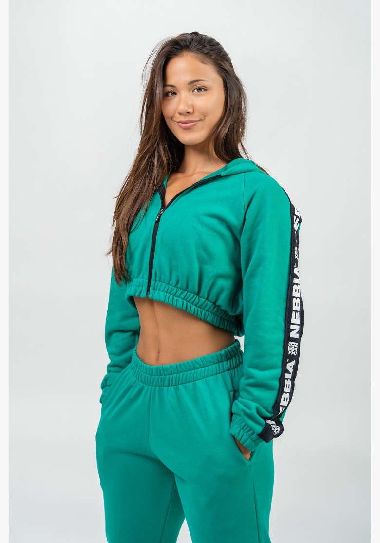 NEBBIA • Felpa con cappuccio ICONIC verde • Nebshop.it NEBBIA • Felpa con cappuccio ICONIC verde • Nebshop.it
