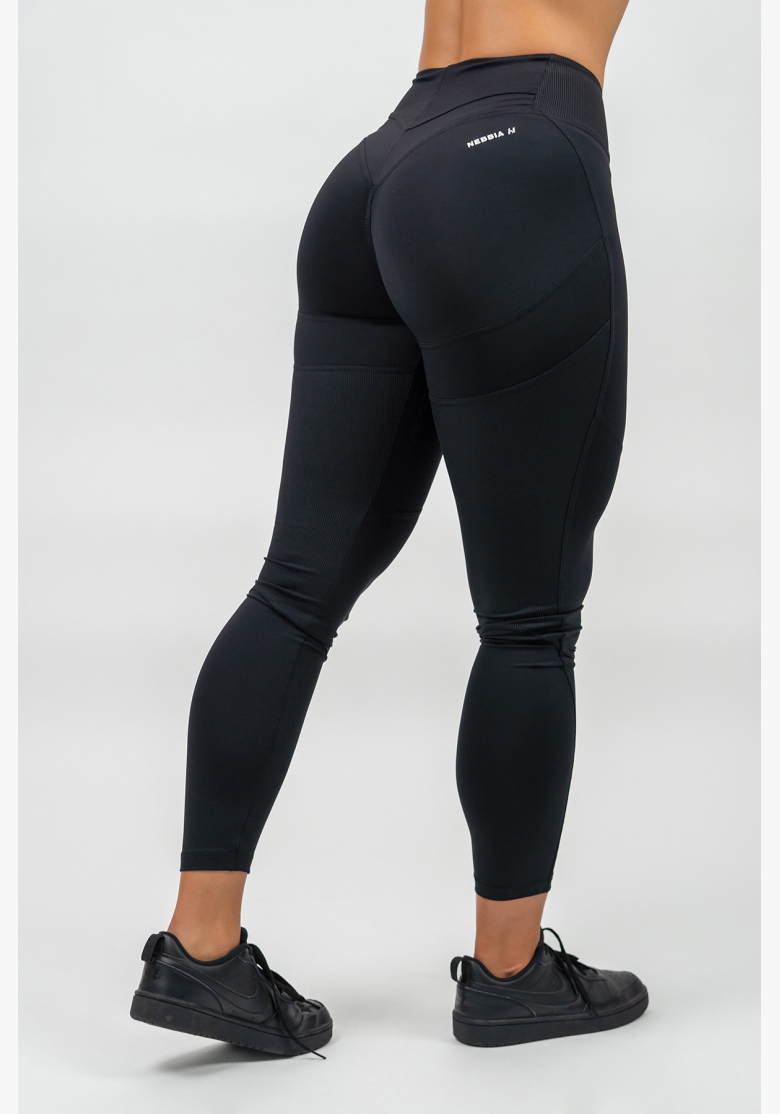 NEBBIA • Tvarujúce legíny s vysokým pásom GLUTE PUMP čierna • Nebshop.sk NEBBIA • Tvarujúce legíny s vysokým pásom GLUTE PUMP čierna • Nebshop.sk