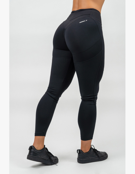 NEBBIA • Tvarujúce legíny s vysokým pásom GLUTE PUMP čierna • Nebshop.sk