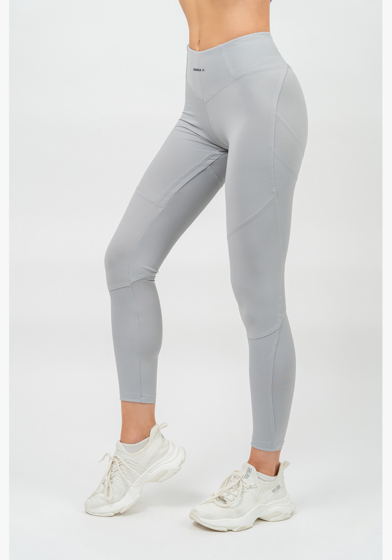 NEBBIA • Leggings modellanti con vita alta GLUTE PUMP grigio • Nebshop.cz NEBBIA • Leggings modellanti con vita alta GLUTE PUMP grigio • Nebshop.cz