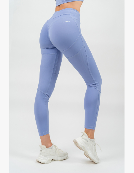 NEBBIA • Tvarujúce legíny s vysokým pásom GLUTE PUMP fialová • Nebshop.sk