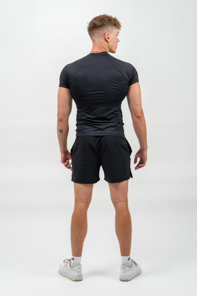 NEBBIA • Compression Sports T-Shirt ENDURANCE black • Nebshop.com 2