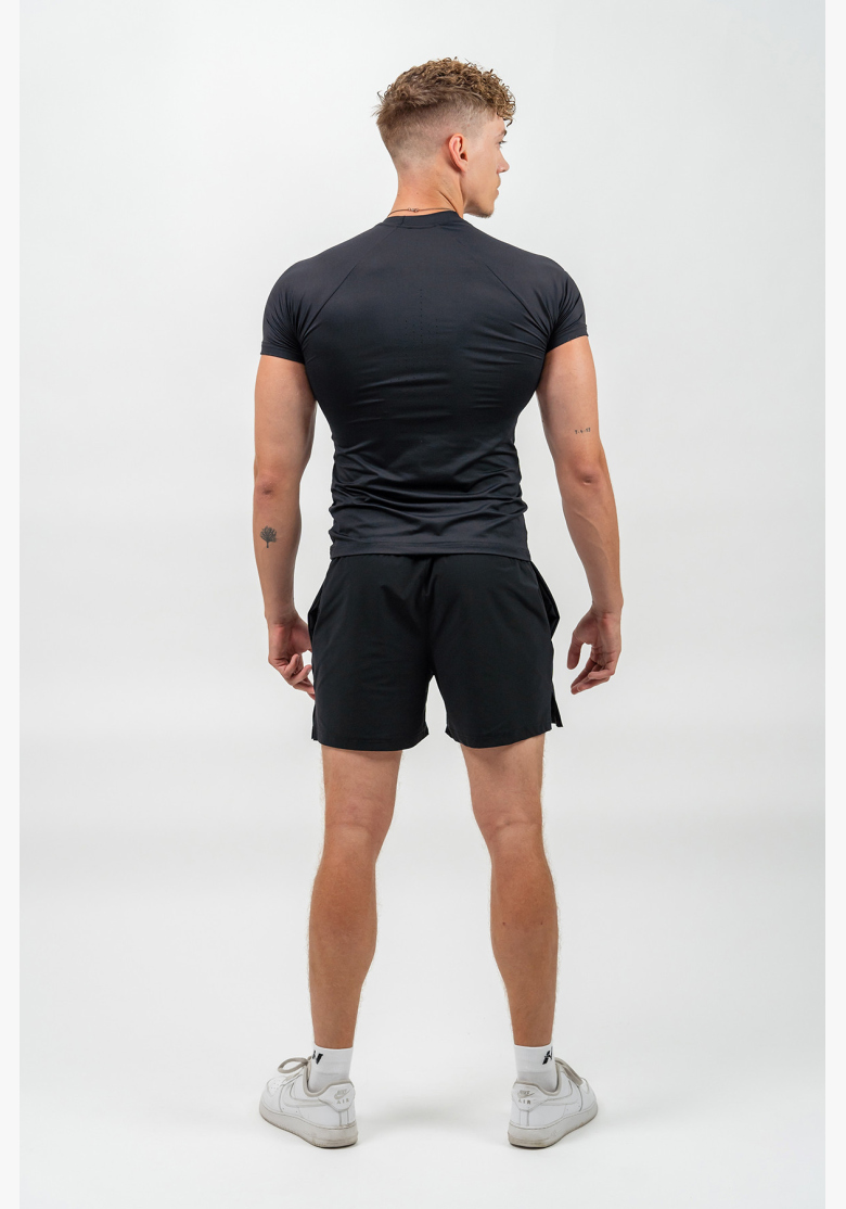 NEBBIA • Maglietta Sportiva Compression ENDURANCE nera • Nebshop.it NEBBIA • Maglietta Sportiva Compression ENDURANCE nera • Nebshop.it
