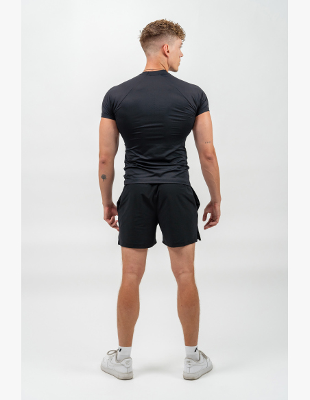 NEBBIA • Kompresní Sportovní Tričko ENDURANCE černá • Nebshop.cz