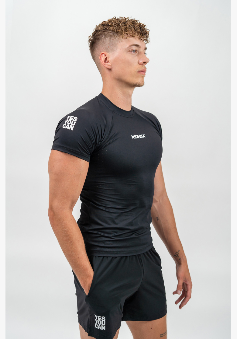 NEBBIA • Kompresné Športové Tričko ENDURANCE čierna • Nebshop.sk NEBBIA • Kompresné Športové Tričko ENDURANCE čierna • Nebshop.sk