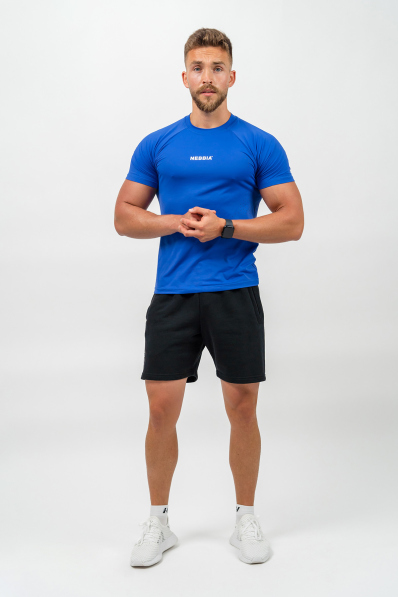 NEBBIA • Compression Sports Shirt ENDURANCE blue • Nebshop.cz 2