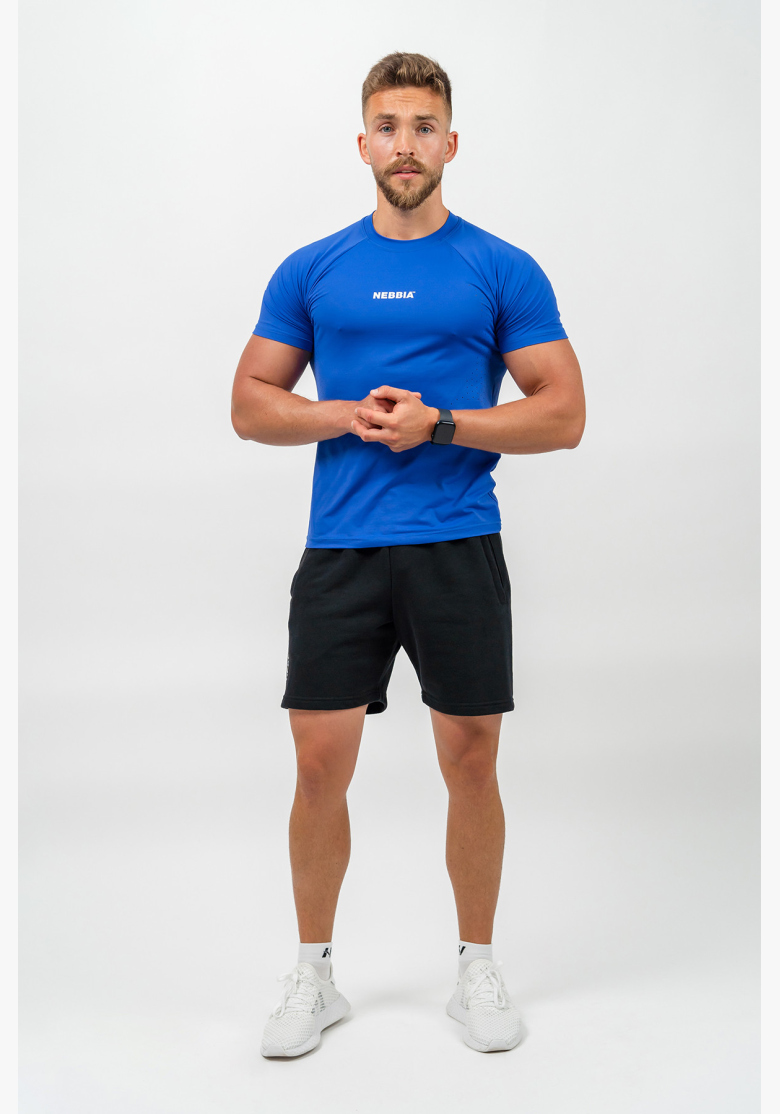 NEBBIA • Maglietta Sportiva Compressa ENDURANCE blu • Nebshop.it NEBBIA • Maglietta Sportiva Compressa ENDURANCE blu • Nebshop.it