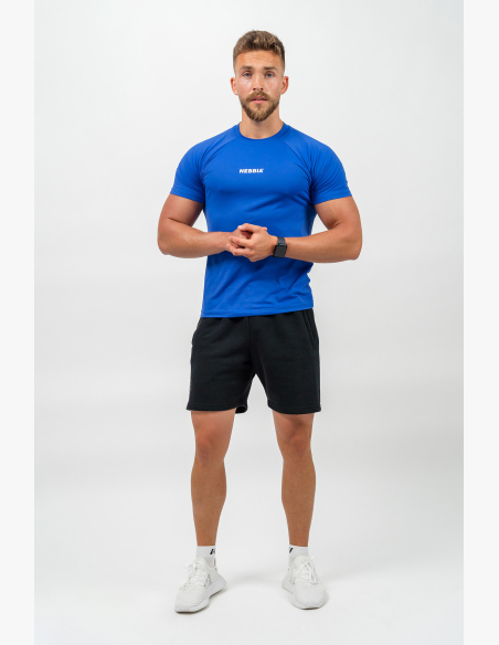NEBBIA • Maglietta Sportiva Compressa ENDURANCE blu • Nebshop.it