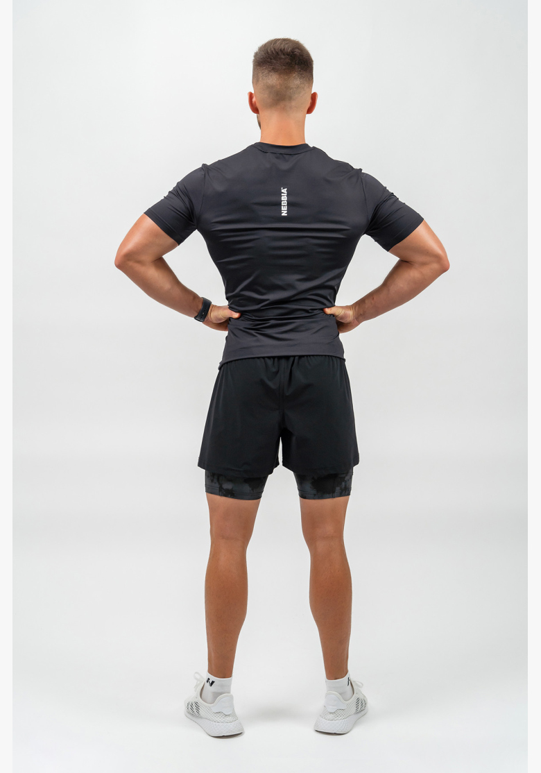 NEBBIA • Functional Sports T-Shirt RESISTANCE black • Nebshop.cz NEBBIA • Functional Sports T-Shirt RESISTANCE black • Nebshop.cz