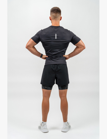 NEBBIA • Funkčné Športové Tričko RESISTANCE čierna • Nebshop.sk