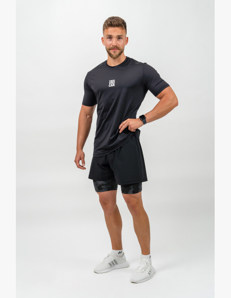 NEBBIA • Funkčné Športové Tričko RESISTANCE čierna • Nebshop.sk