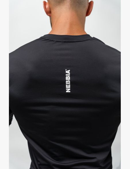 NEBBIA • Funkčné Športové Tričko RESISTANCE čierna • Nebshop.sk