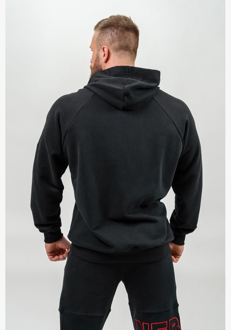 NEBBIA • Mikina s kapucí LEGACY čierna • Nebshop.sk NEBBIA • Mikina s kapucí LEGACY čierna • Nebshop.sk