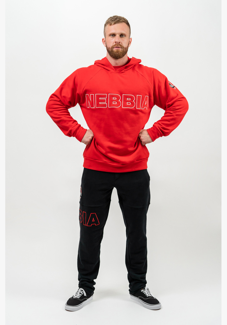 NEBBIA • Mikina s kapucí LEGACY červená • Nebshop.sk NEBBIA • Mikina s kapucí LEGACY červená • Nebshop.sk
